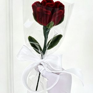 Rose éternelle rouge